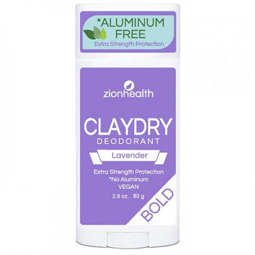 Se Zionhealth - Bio Claydry deodorant - Lavender 80g. ✔ Kæmpe udvalg i KopK - Køb online på udsalg og tilbud lige nu ✔ Hurtig levering: 1 - 2 Hverdage samt billig fragt - Varenummer: HG-21506 og barcode / Ean: 0093141102382 på lager - Udsalg på Personlig pleje > Deodorant > Organic Beauty Supply Spar op til 67% - Over 1354 design mærker på udsalg